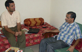 yashwant with ajay upadhyay
