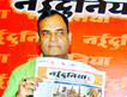 alok mehta with nai duniya, delhi edition