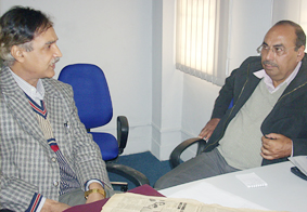 Arvnid Kumar Singh and Shammi Sharin