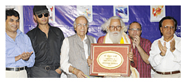 मधुप शर्मा का सारस्वत सम्मान