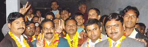 नवनिर्वाचित पदाधिकारी