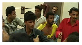 आईबीएन आफिस पर हमला