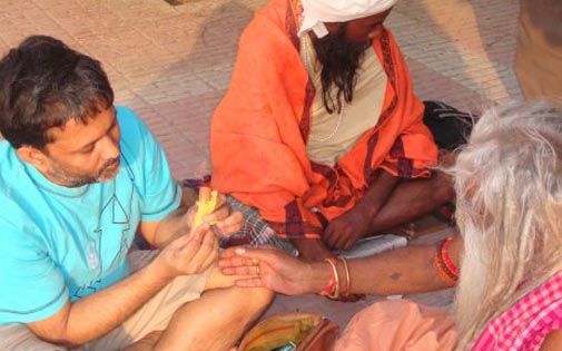 इसे कैसे लपेटते हैं बाबा???