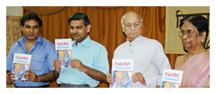कवि देवमणि पाण्डेय, कथाकार आर.के.पालीवाल, न्यायमूर्ति श्री चन्द्रशेखर धर्माधिकारी, डॉ. सुशीला गुप्ता, सचिव सुनील कोठारे