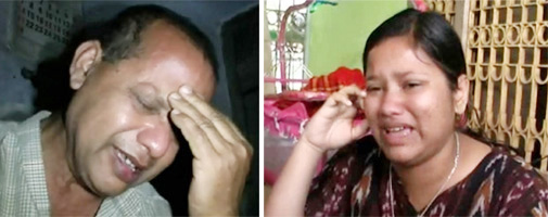 पुलिस-पत्रकार उत्पीड़न की तस्वीर : थाने के हवालात में रोता पिता और घर में रोती बहन पुलिस-पत्रकार उत्पीड़न की तस्वीर : थाने के हवालात में रोता पिता और घर में रोती बहन
