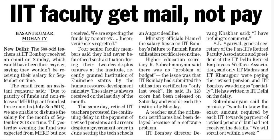 IIT Pay | No. 1 Indian Media News Portal