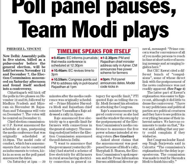 Telegraph 07.10 | No. 1 Indian Media News Portal