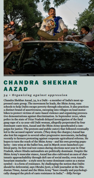 chandrashekhar-azad-ravan-time-magzine | No. 1 Indian Media News Portal