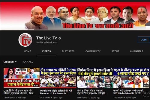 the_live_TV_logo | No. 1 Indian Media News Portal