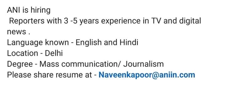 jobs@bhadas | No. 1 Indian Media News Portal