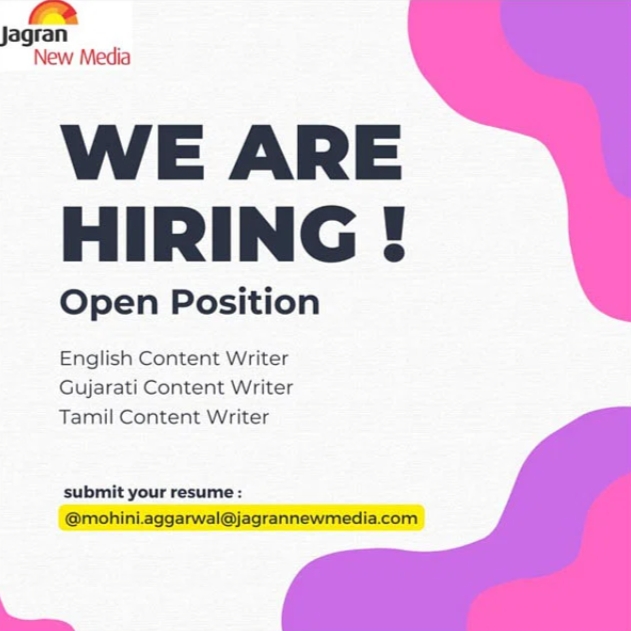 jobs@jnm-1 | No. 1 Indian Media News Portal