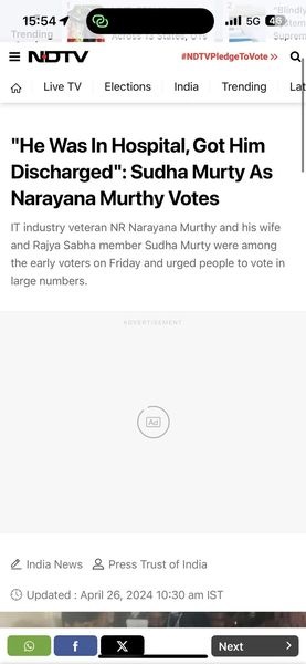sudha-murty | No. 1 Indian Media News Portal