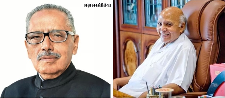 jagdish-chandra-with-ramaji-rao | No. 1 Indian Media News Portal