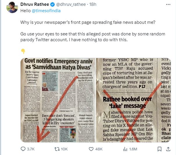 Dhruv-Rathee | No. 1 Indian Media News Portal
