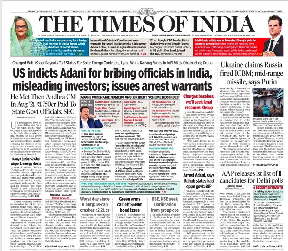 toi | No. 1 Indian Media News Portal
