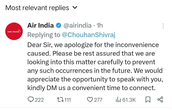 air india | No. 1 Indian Media News Portal