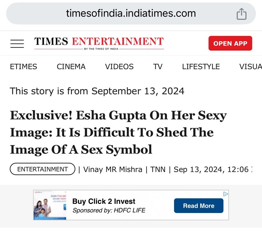 esha-2 | No. 1 Indian Media News Portal