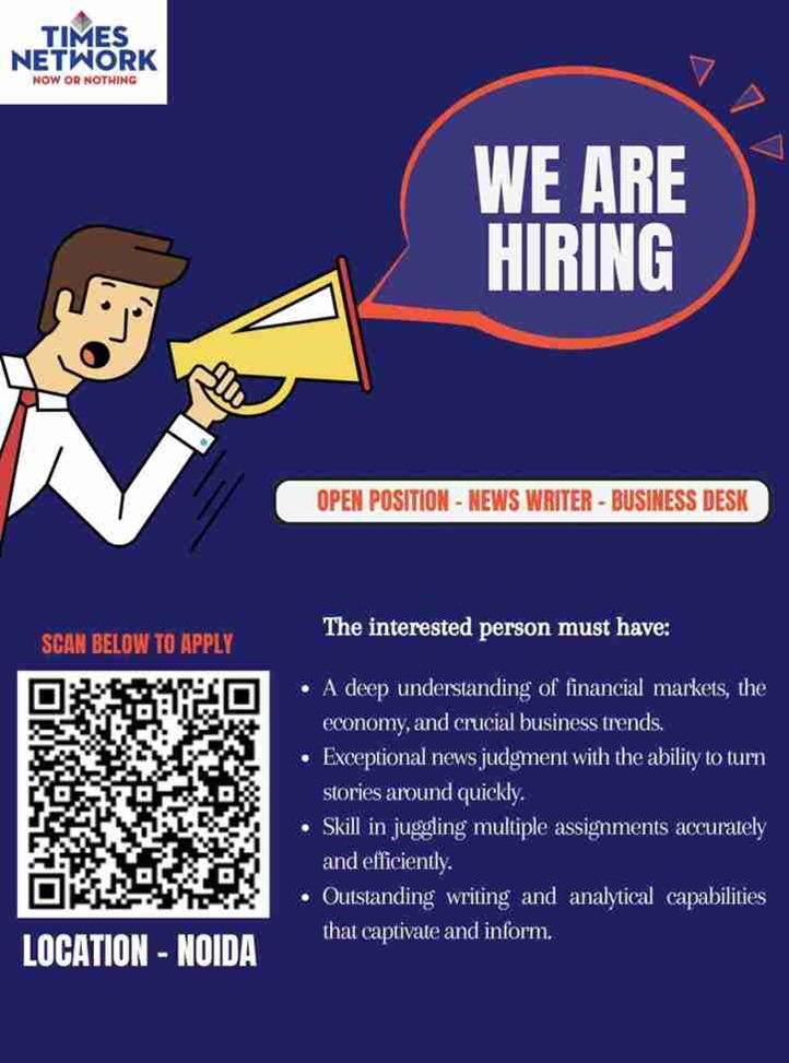 times vacancy | No. 1 Indian Media News Portal