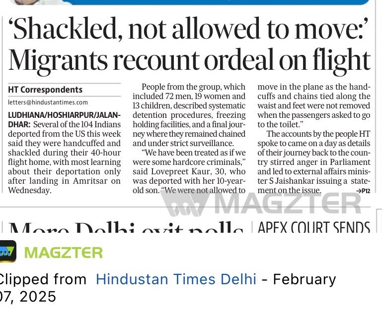 us deport | No. 1 Indian Media News Portal