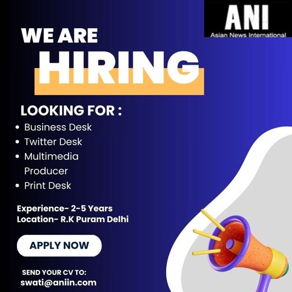 ani | No. 1 Indian Media News Portal