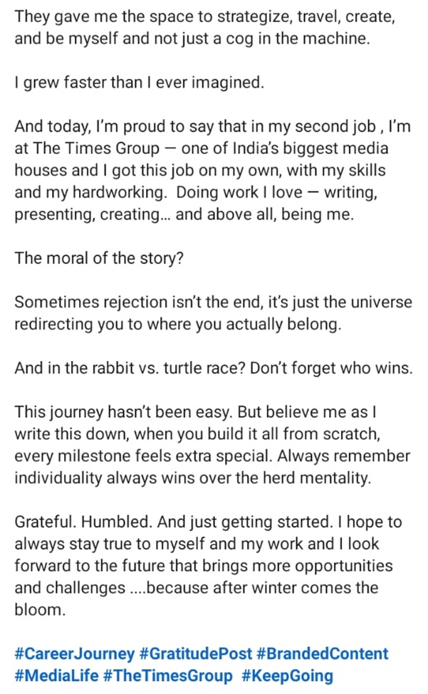 ritika post-1 | No. 1 Indian Media News Portal