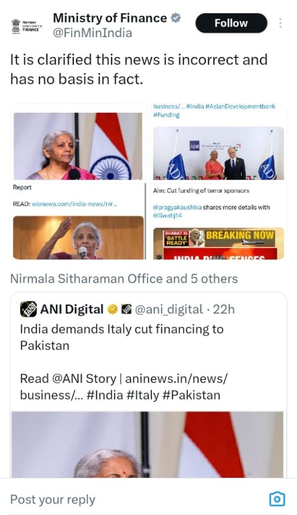 finance ministry | No. 1 Indian Media News Portal