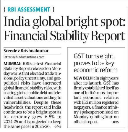 HT 2025-07-01 | No. 1 Indian Media News Portal