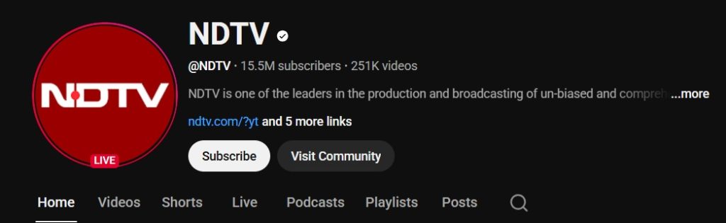 ndtv | No. 1 Indian Media News Portal