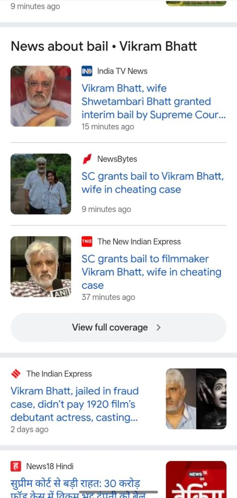 vikram bhatt news-2 | No. 1 Indian Media News Portal