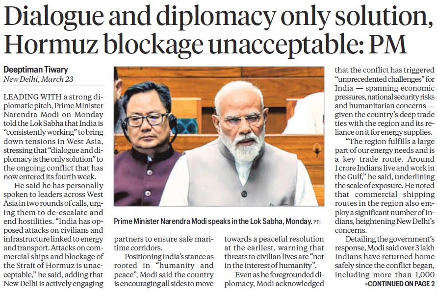IE 24-03-26 | No. 1 Indian Media News Portal