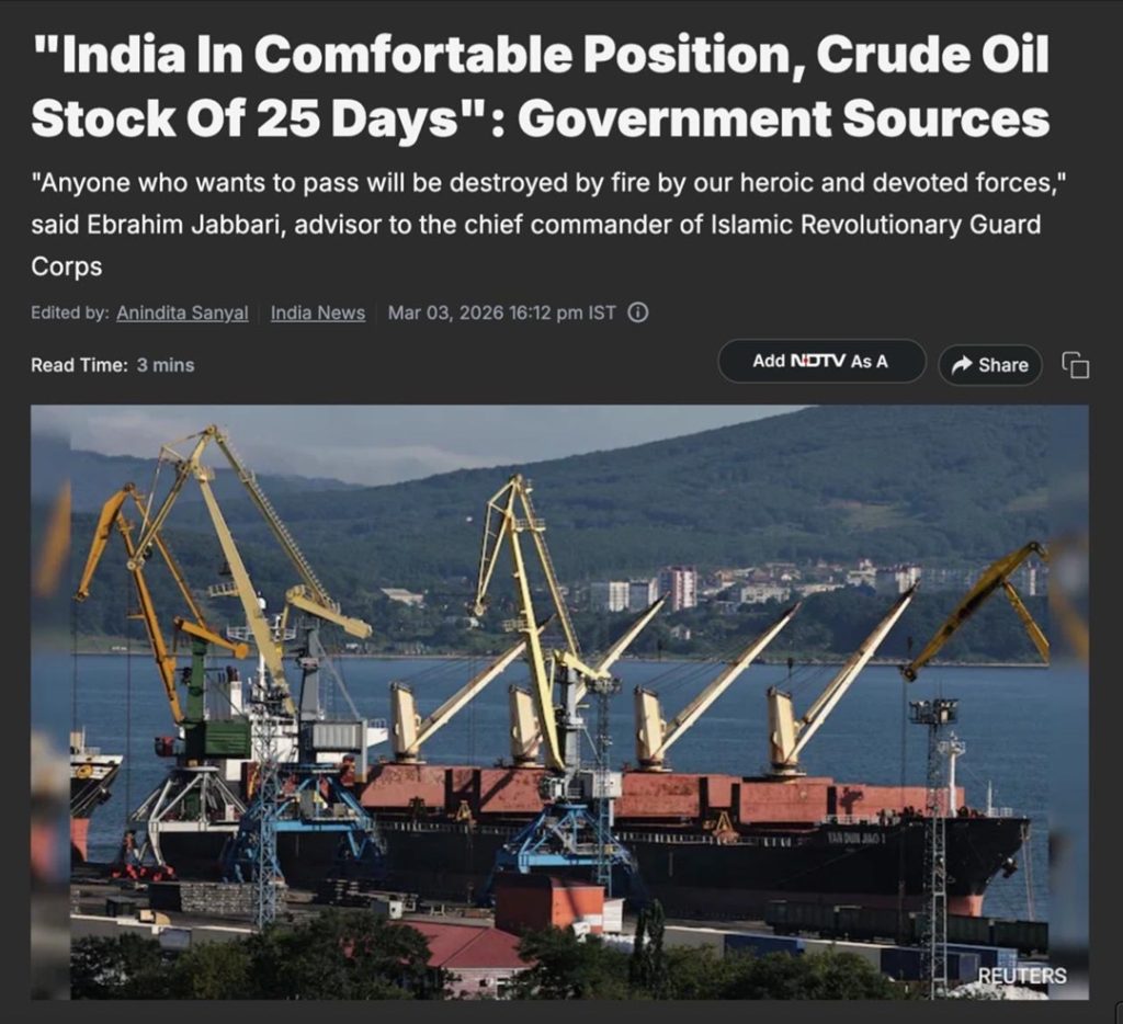 ndtv 3 march | No. 1 Indian Media News Portal