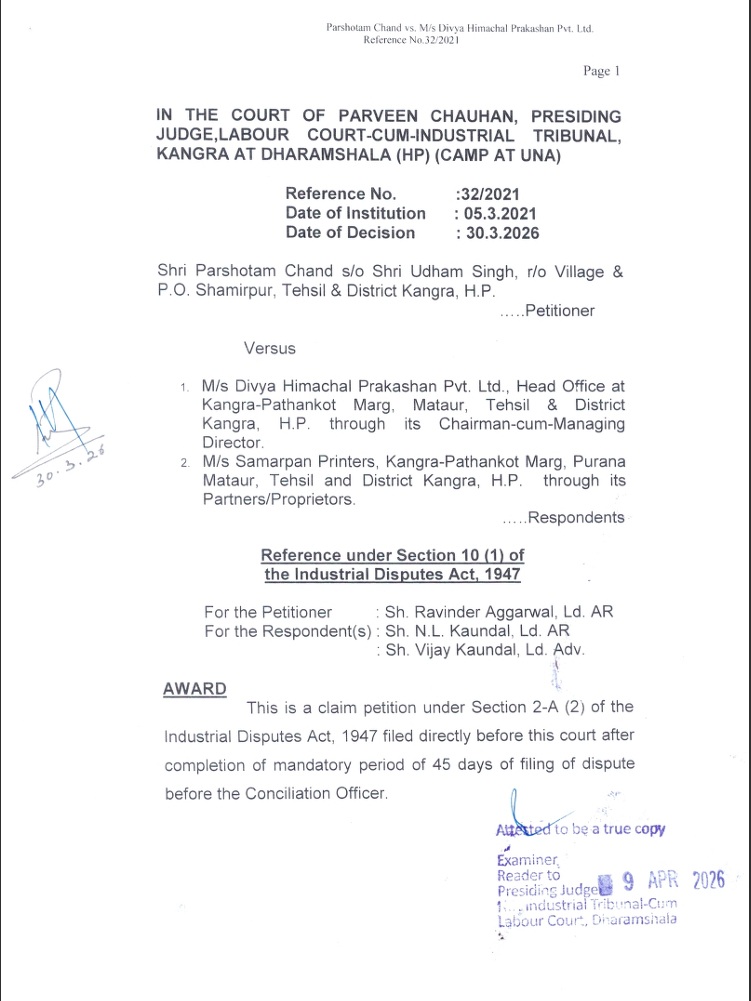 divya himachal-2 | No. 1 Indian Media News Portal