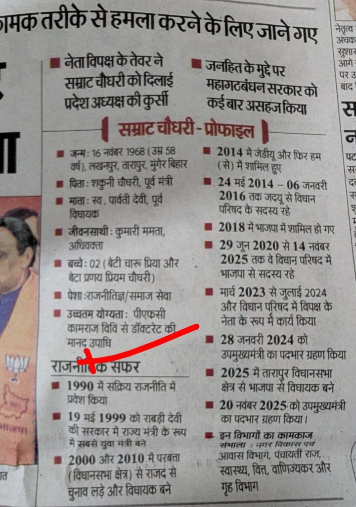 samrat digree | No. 1 Indian Media News Portal