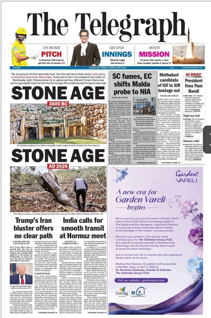 telegraph | No. 1 Indian Media News Portal