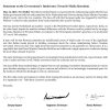 Formal press statement document from Editors Guild of India about intolerance toward media questions, with signatures at bottom.