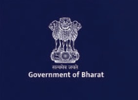 Screenshot 2026-06-09 152418 | No. 1 Indian Media News Portal Emblem of India (Lion Capital) with the text 'Government of Bharat' on a dark blue background.