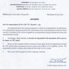 Official Government of India advisory document about de-empanelment of private TV channels, dated 9 June 2026, from the Ministry of Information and Broadcasting, with signature of Deputy Director (AV).