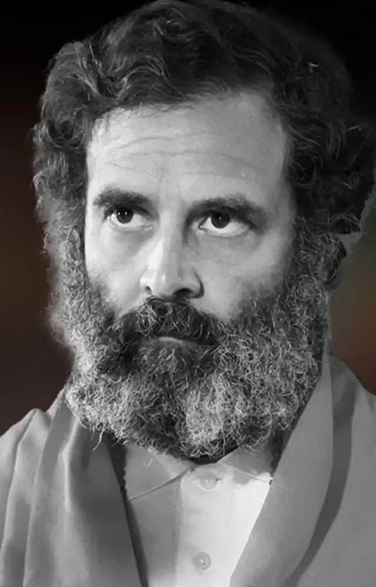 Close-up portrait of a bearded man with a thick gray beard and contemplative expression.