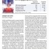 Newspaper article headline: 'India's 5-yr mobile production dream needs another 5 yrs' with a small image and a table on shifting goalposts in production targets.