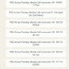 WhatsApp chat screen titled 'Delhi BJP Media Group 2026' showing multiple messages from PRO Aman Pandey Media Cell about removals, each with phone numbers and names, on a patterned background.