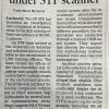 Newspaper clipping: headline 'KGMU recruitment under STF scanner' about UP STF investigating irregularities in 2023 nursing officer recruitment at KGMU, Lucknow.