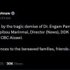 Tweet from Ashwini Vaishnaw announcing the demise of Dr. Engam Pame, ADG, PIB Imphal; Shri Nambipou Marinmai, Director (News), DDK Aizawl; and Shri H. Lianvela, MTS, CBC Aizawl; offers heartfelt condolences to the bereaved families, friends and colleagues, with a prayer hands emoji. Includes timestamp 10:18 PM · Oct 1, 2026 and 30K views.